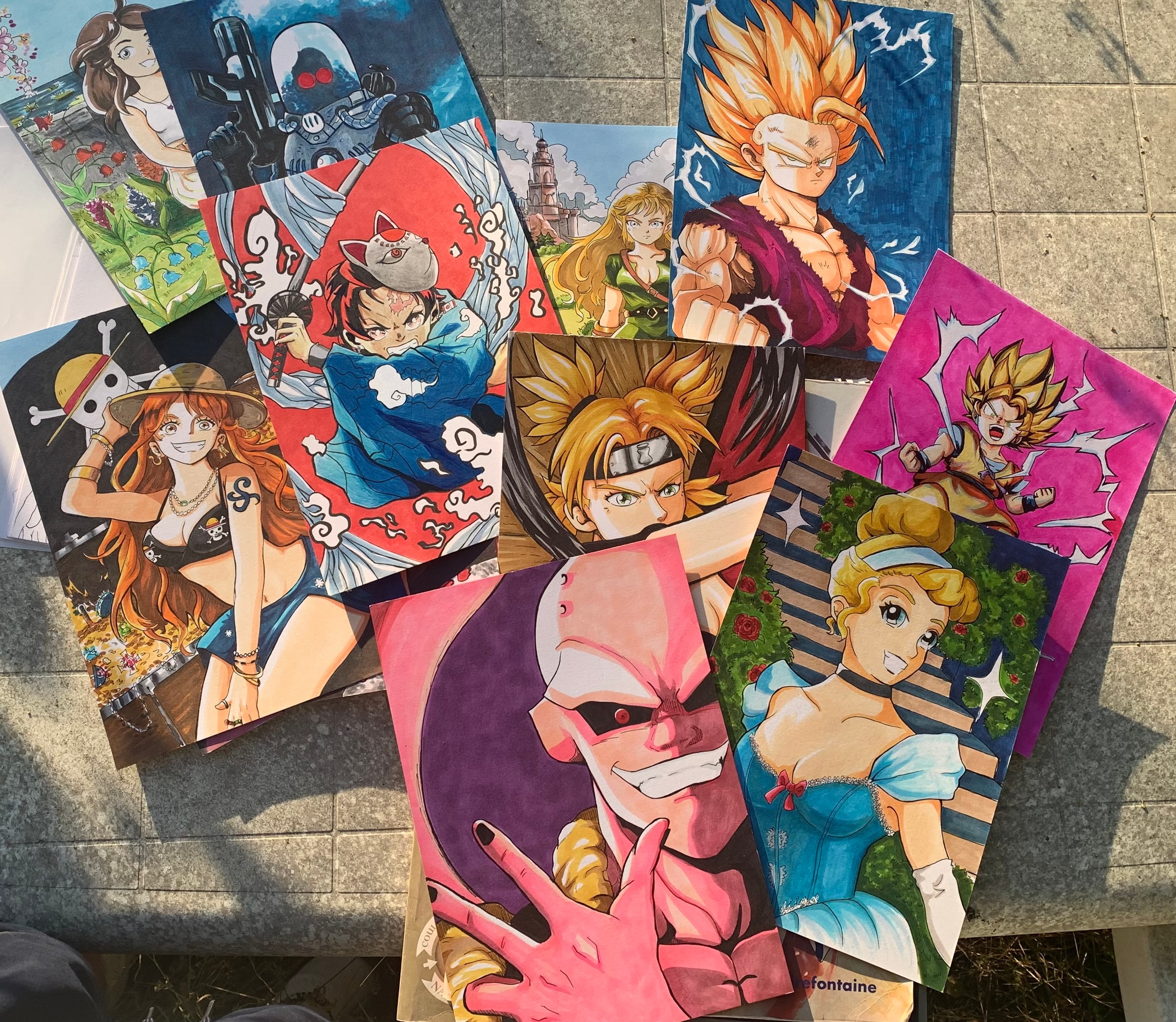 Dessins mangas