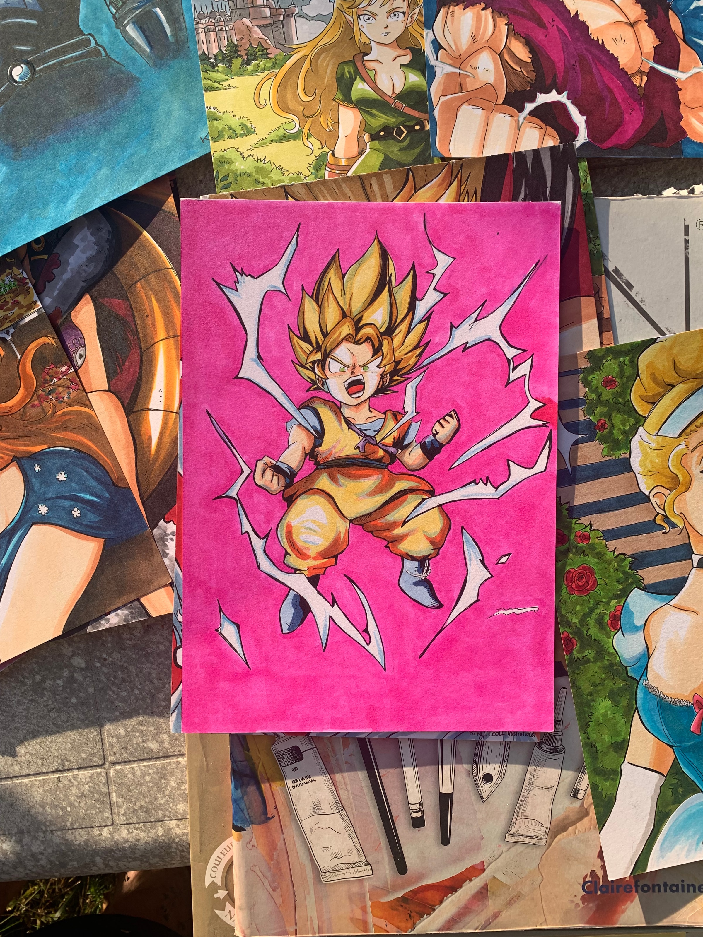 Illustration de Goku